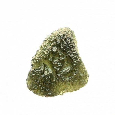 Genuine Moldavite Rough Gemstone - 9.5 grams / 48 ct (30 x 29 x 9 mm) - Magick Magick.com