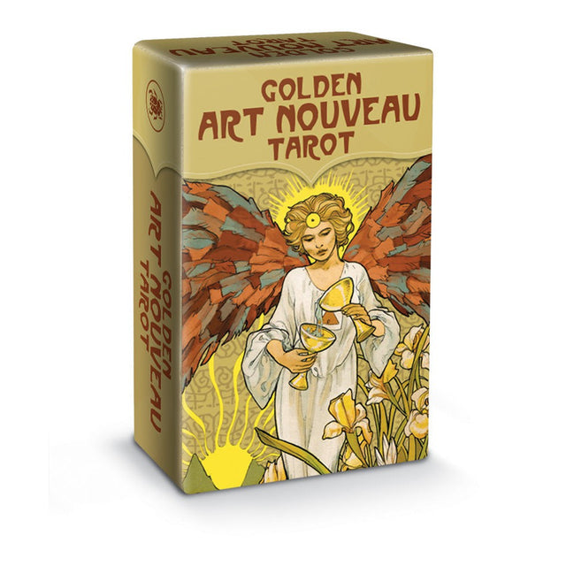 Golden Art Nouveau Tarot Mini by Giulia F. Massaglia - Magick Magick.com