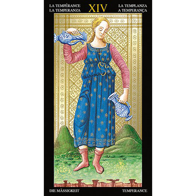 Golden Visconti Grand Trumps Tarot Deck by Lo Scarabeo - Magick Magick.com