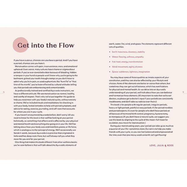 Good Flow: Your Holistic Guide to the Best Period of Your Life by Julia Blohberger, Roos Neeter - Magick Magick.com