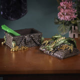 Green Dragon Guardian of the Treasure Display Box - Magick Magick.com