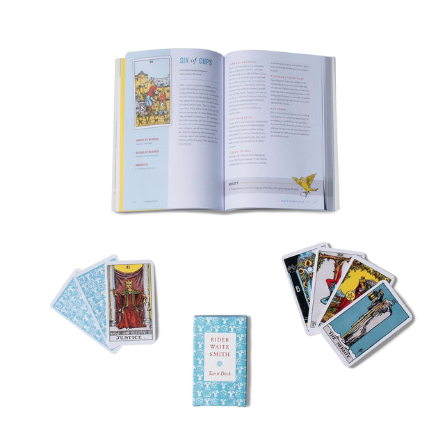 Guided Tarot Box Set: Illustrated Book & Rider Waite Smith Tarot Deck by Stefanie Caponi - Magick Magick.com