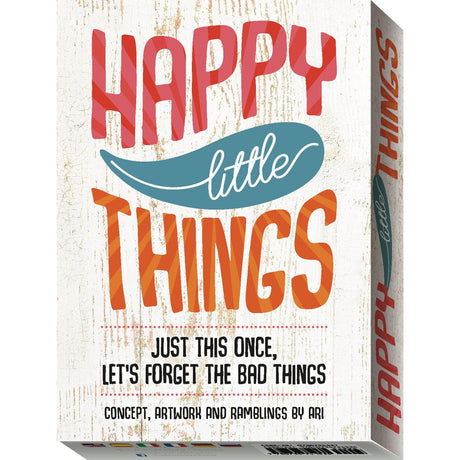 Happy Little Things Inspirational Cards by Ari - Magick Magick.com