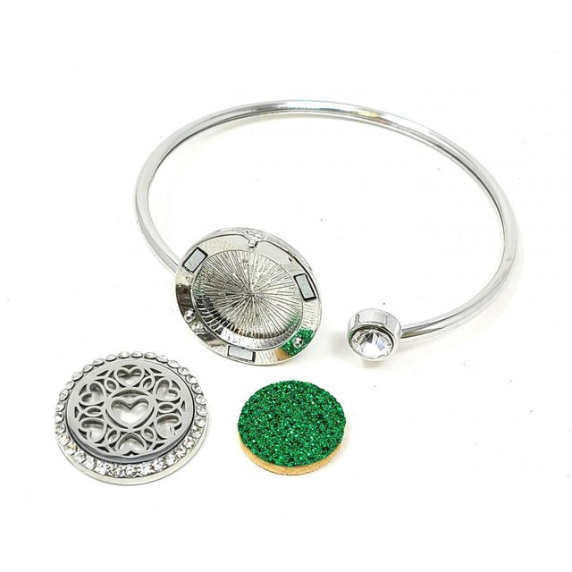 Heart Design Bracelet with Aromatherapy Diffuser - Magick Magick.com