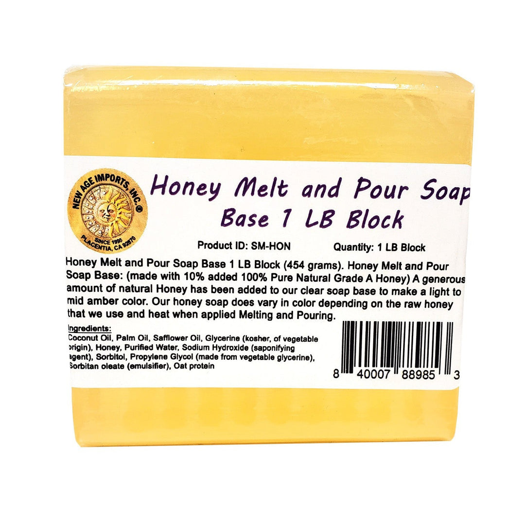 Honey Melt and Pour Block Soap Base from