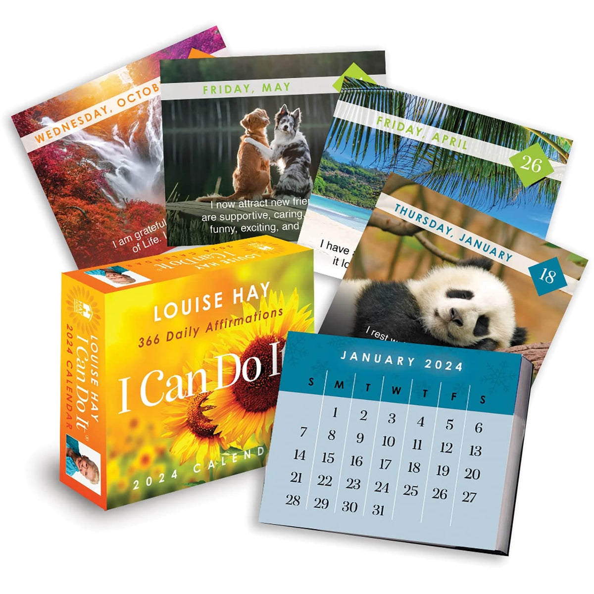 I Can Do It® 2024 Calendar by Louise Hay Magick