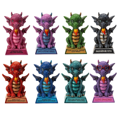 I Love Dragon's Series Display Set (24 Pieces) - Magick Magick.com