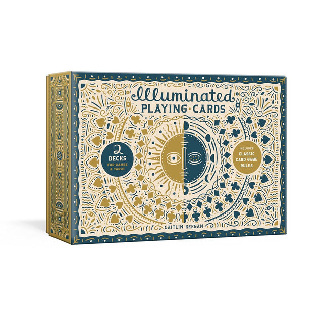 Illuminated Playing Cards: Two Decks for Games and Tarot by Caitlin Keegan - Magick Magick.com
