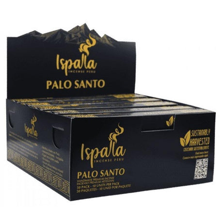 Ispalla Display - Palo Santo Incense Sticks (50 Packs of 10 Incense) - Magick Magick.com