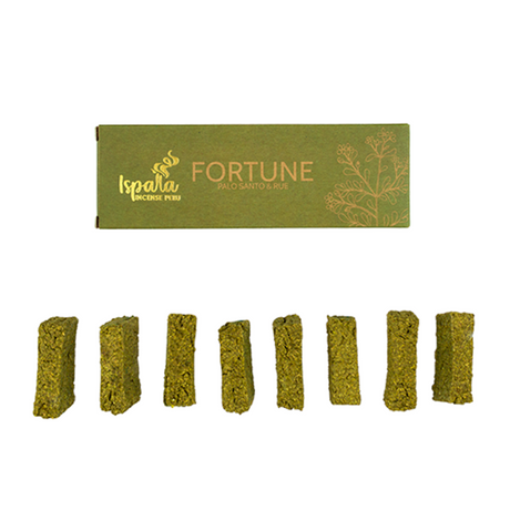 Ispalla - Fortune (Palo Santo & Rue) Incense Tablets (8 Pack) - Magick Magick.com