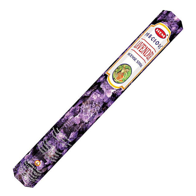 Lavender HEM Incense Stick 20 Pack - Magick Magick.com