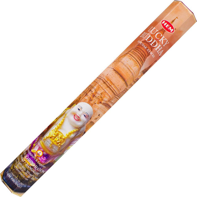 Lucky Buddha HEM Incense Stick 20 Pack - Magick Magick.com