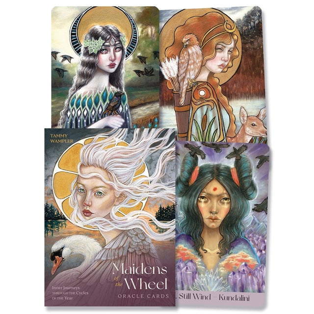 Maidens of the Wheel Oracle Cards by Tammy Wampler - Magick Magick.com