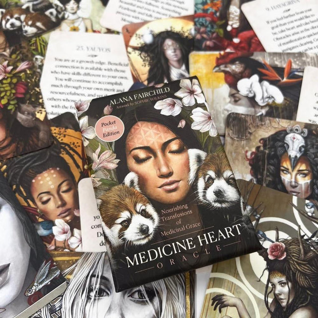 Medicine Heart Oracle (Pocket Panda Edition) by Alana Fairchild, Sophie Wilkins - Magick Magick.com