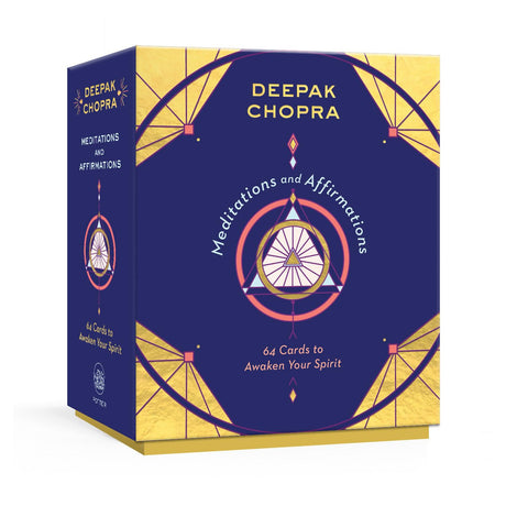 Meditations and Affirmations: 64 Cards to Awaken Your Spirit by Deepak Chopra, M.D. - Magick Magick.com