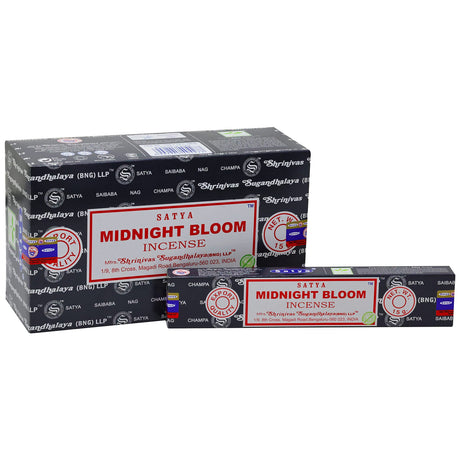 Midnight Bloom Satya Incense Sticks 15 gram - Magick Magick.com
