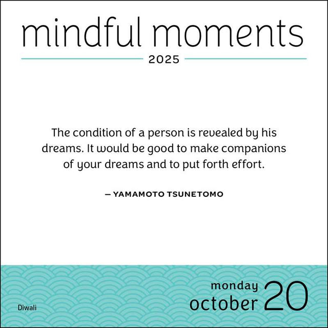 Mindful Moments 2025 Day-to-Day Calendar by Andrews McMeel Publishing - Magick Magick.com