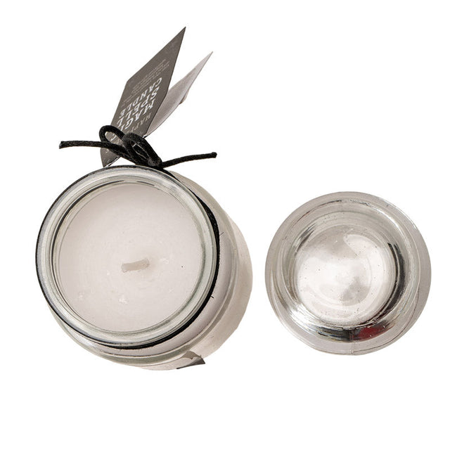 Mini Spell Glass Jar Candle - Happiness (White Sage) - Magick Magick.com