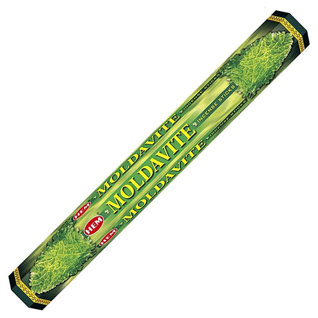 Moldavite HEM Incense Stick 20 Pack - Magick Magick.com