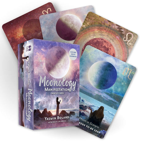 Moonology Manifestation Oracle Cards by Yasmin Boland - Magick Magick.com