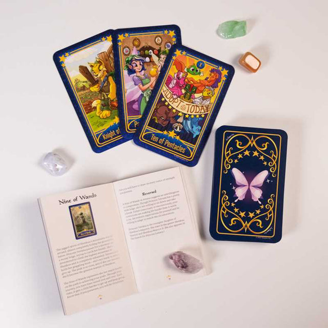 Neopets: The Official Tarot Deck (Faerie Edition) by Aimee Scholz, Anthony Conley - Magick Magick.com