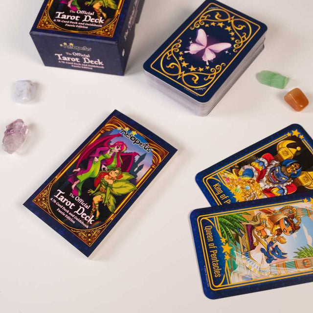 Neopets: The Official Tarot Deck (Faerie Edition) by Aimee Scholz, Anthony Conley - Magick Magick.com