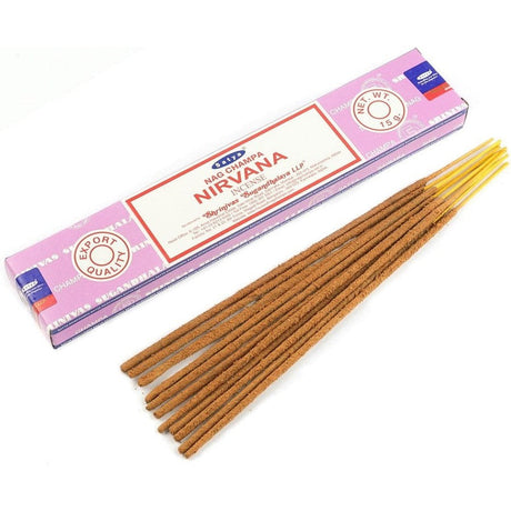 Nirvana Satya Incense Sticks 15 gram - Magick Magick.com