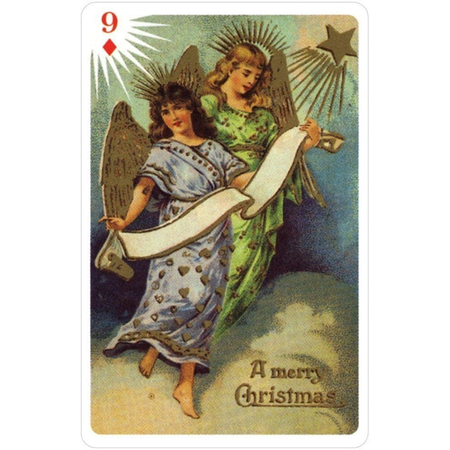 Old Time Christmas Angels Playing Card Deck by U.S. Game Systems, Inc. - Magick Magick.com