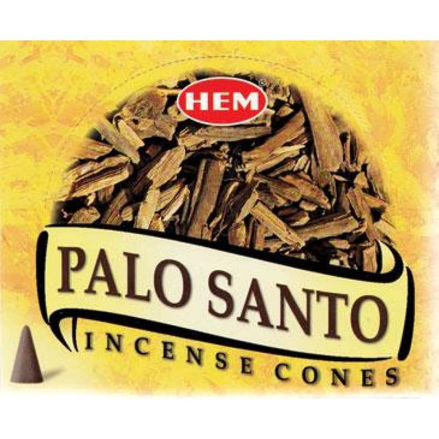 Palo Santo HEM Cone Incense (10 Cones) - Magick Magick.com
