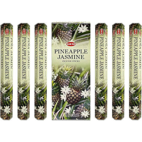 Pineapple Jasmine HEM Incense Stick 20 Pack - Magick Magick.com
