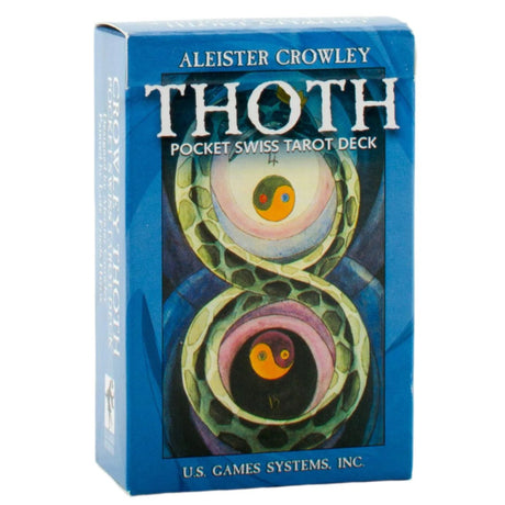 Pocket Swiss Crowley Thoth Tarot Deck by Aleister Crowley, Lady Frieda Harris - Magick Magick.com