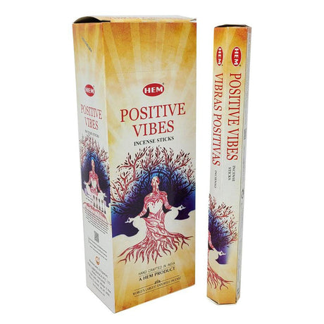 Positive Vibes HEM Incense Stick 20 Pack - Magick Magick.com