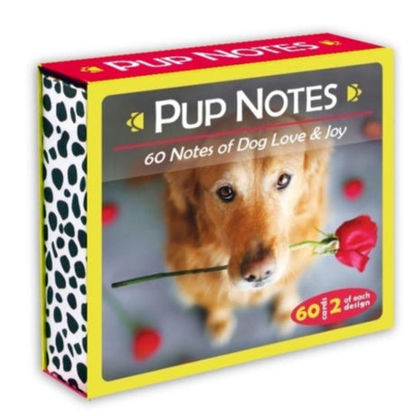 Pup Notes - 60 Notes of Dog Love & Joy by U.S. Games Systems, Inc. - Magick Magick.com