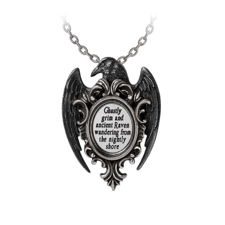 Quoth the Raven Pendant - Magick Magick.com