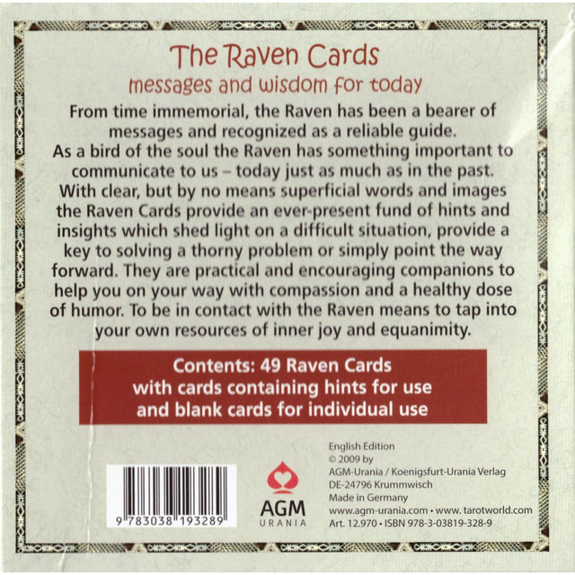 Raven Cards Oracle by Gabi Bucker - Magick Magick.com