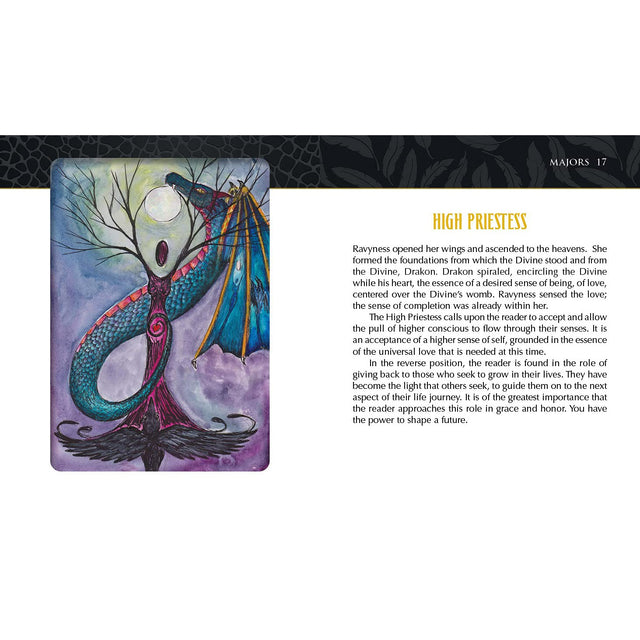 Ravyness Drakon Tarot by Beth Seilonen - Magick Magick.com