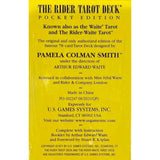 Rider-Waite Tarot Deck (Pocket Edition) by Pamela Colman Smith - Magick Magick.com