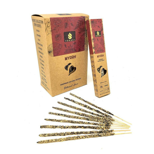 SONAVI Nature Edition Incense Sticks - Myrrh (25 Grams) - Magick Magick.com