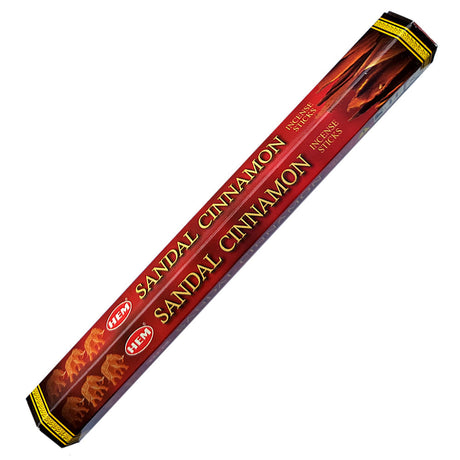 Sandal Cinnamon HEM Incense Stick 20 Pack - Magick Magick.com