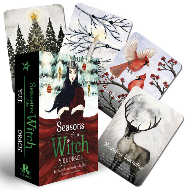 Seasons of the Witch: Yule Oracle by Juliet Diaz, Lorriane Anderson (Signed Copy) - Magick Magick.com