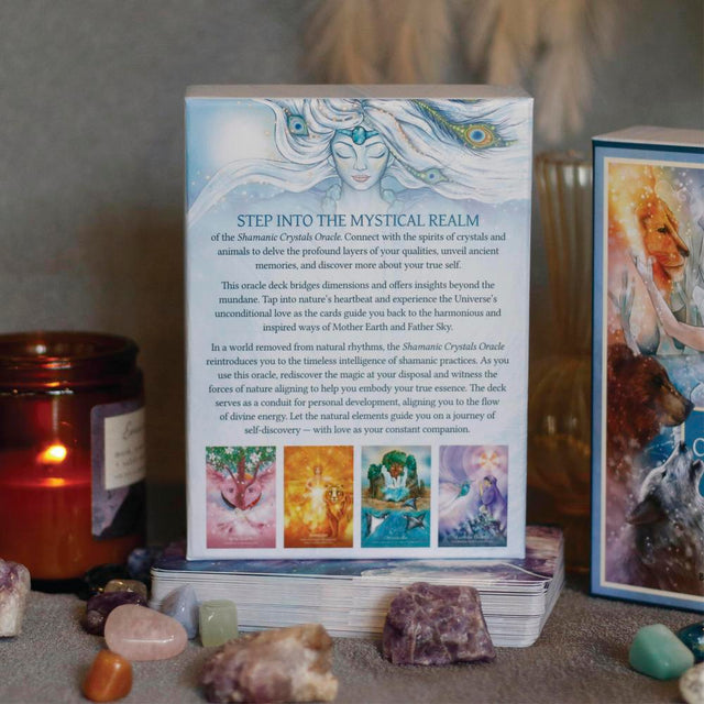 Shamanic Crystals Oracle by Barbara Marchi, Cristina Fontana - Magick Magick.com