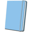 Sky Blue Satin Journal (Hardcover) by Editors of Thunder Bay Press - Magick Magick.com