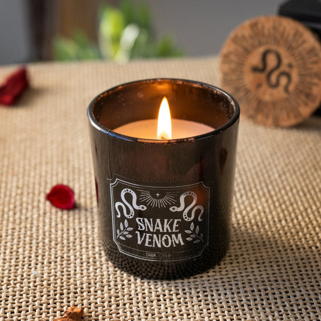 Snake Venom Dark Opium Candle - Magick Magick.com