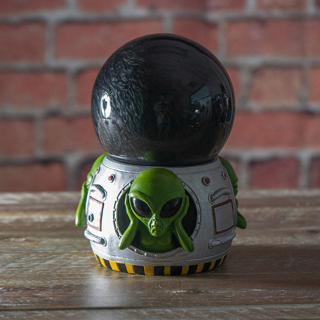 Speak, Hear, See No Evil Alien Storm Ball Statue - Magick Magick.com