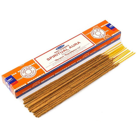 Spiritual Aura Satya Incense Sticks 15 gram - Magick Magick.com