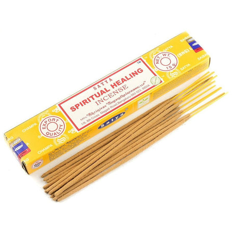 Spiritual Healing Satya Incense Sticks 15 gram - Magick Magick.com