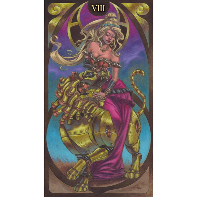 Steampunk Art Nouveau Tarot Deck by Luca Strati, Jaymi Elford - Magick Magick.com