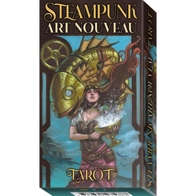 Steampunk Art Nouveau Tarot Deck by Luca Strati, Jaymi Elford - Magick Magick.com