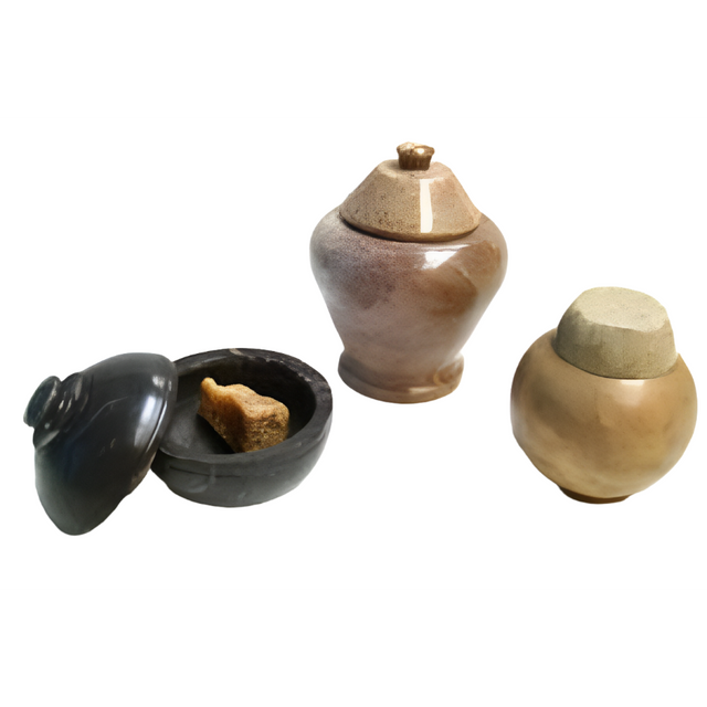 Stone Genie Jars (Set of 3) - Magick Magick.com