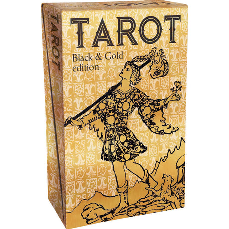 Tarot Black & Gold Edition by Arthur Edward Waite, Pamela Colman Smith - Magick Magick.com